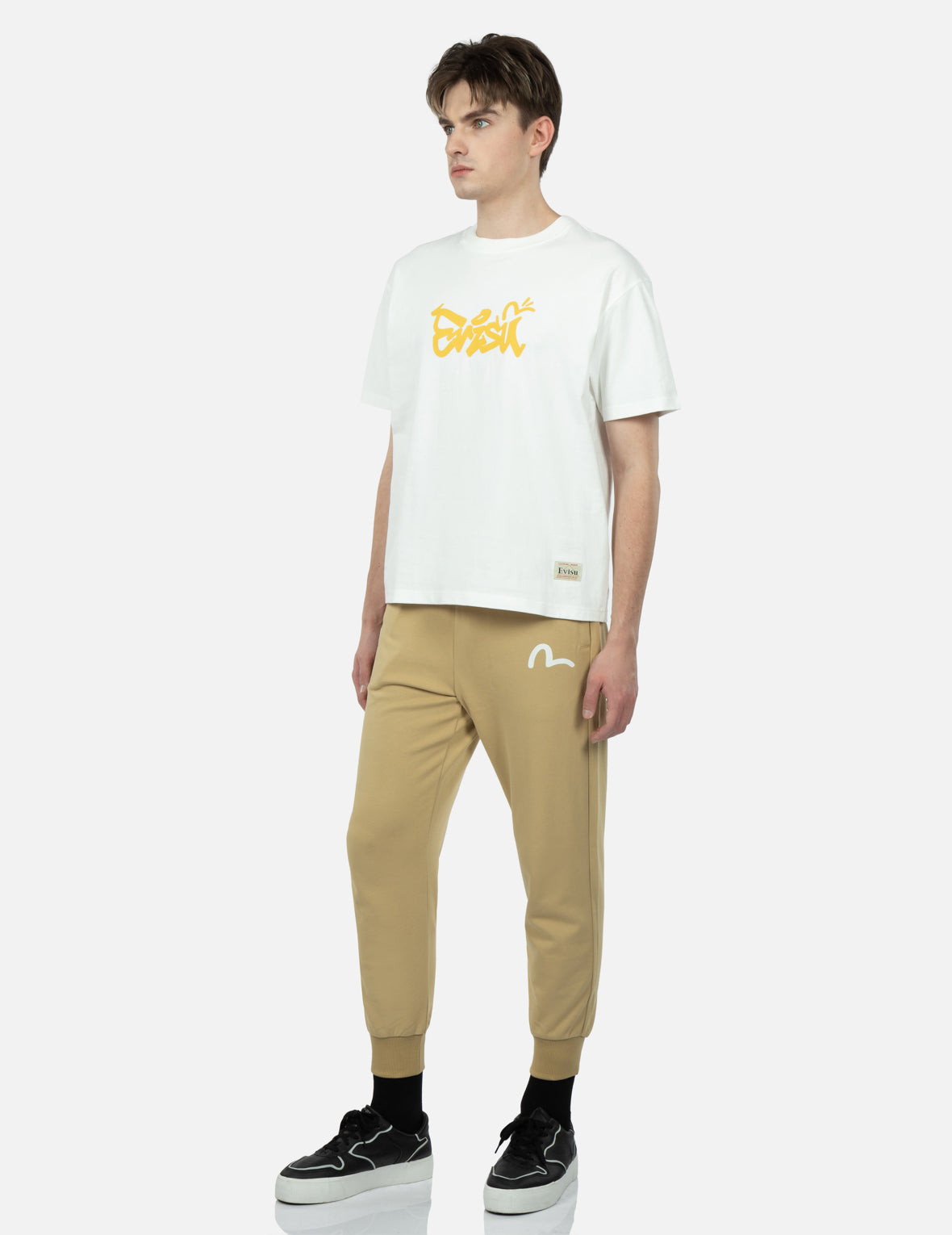 Graffiti Daruma Daicock Print T-Shirt
