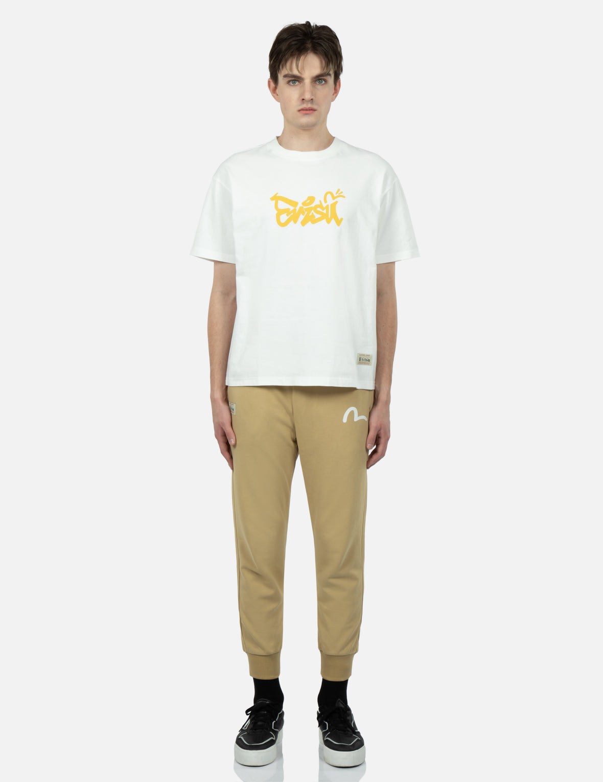 Graffiti Daruma Daicock Print T-Shirt