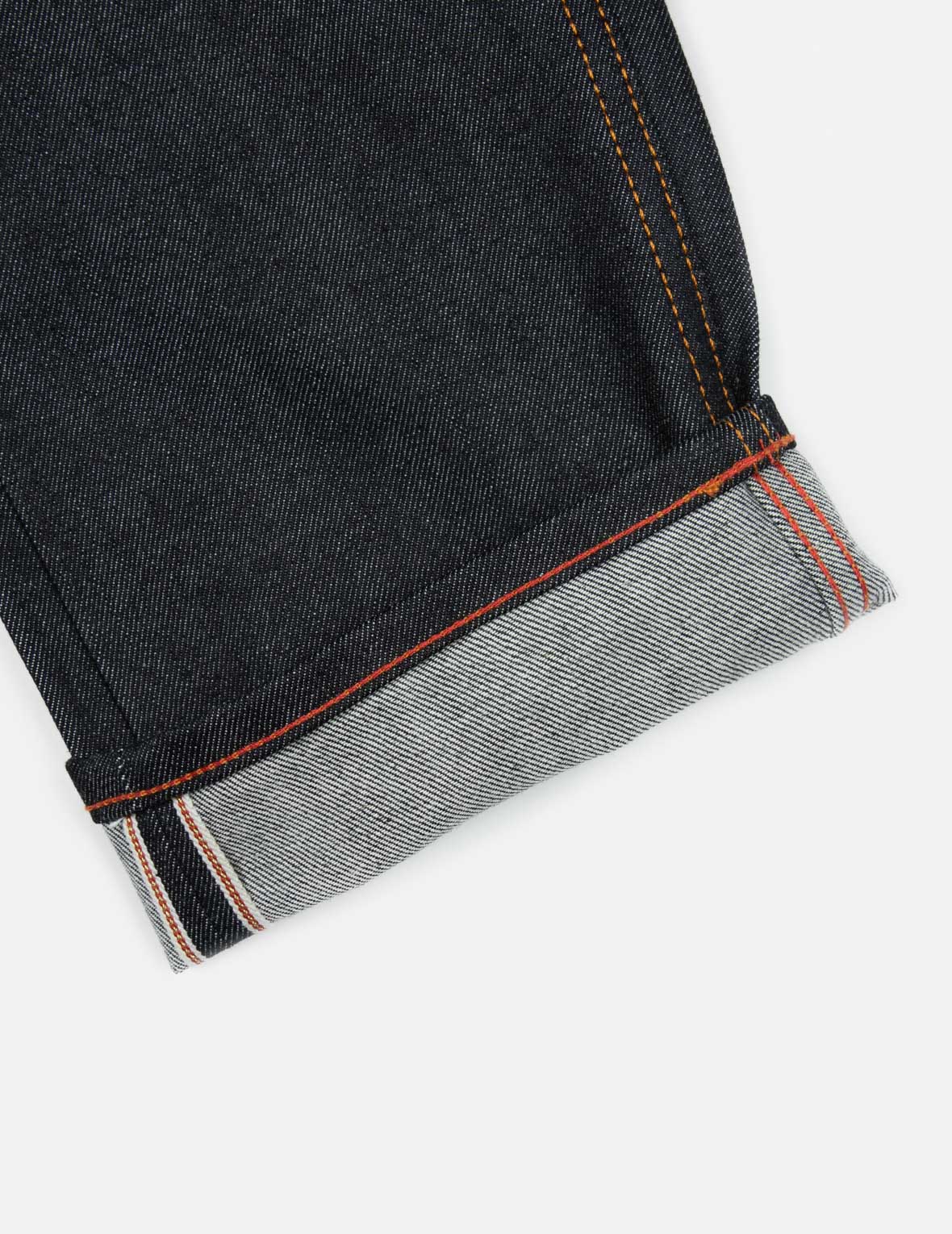 Seagull Embroidery and Brocade Patched Carrot Fit Denim Jeans #2017