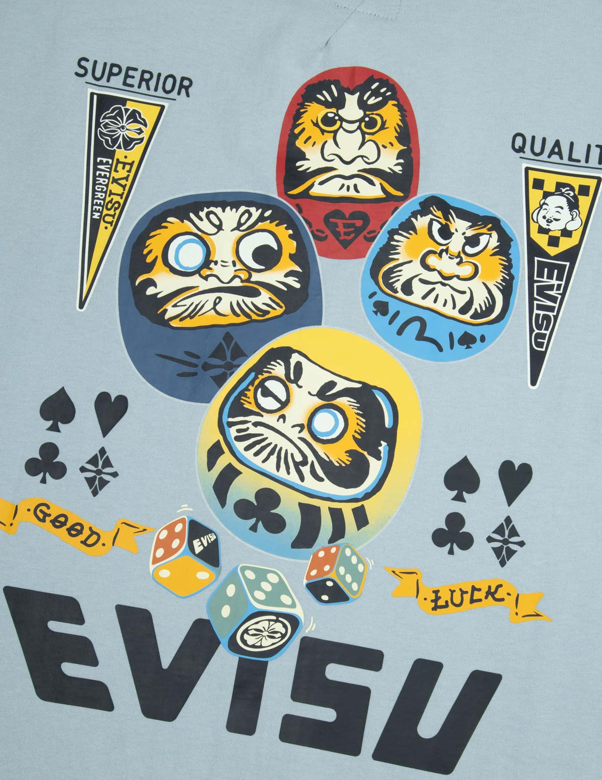 Playful Daruma Print Regular Fit T-shirt