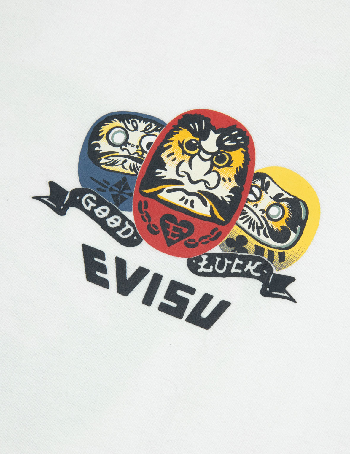 Playful Daruma Print Regular Fit T-shirt