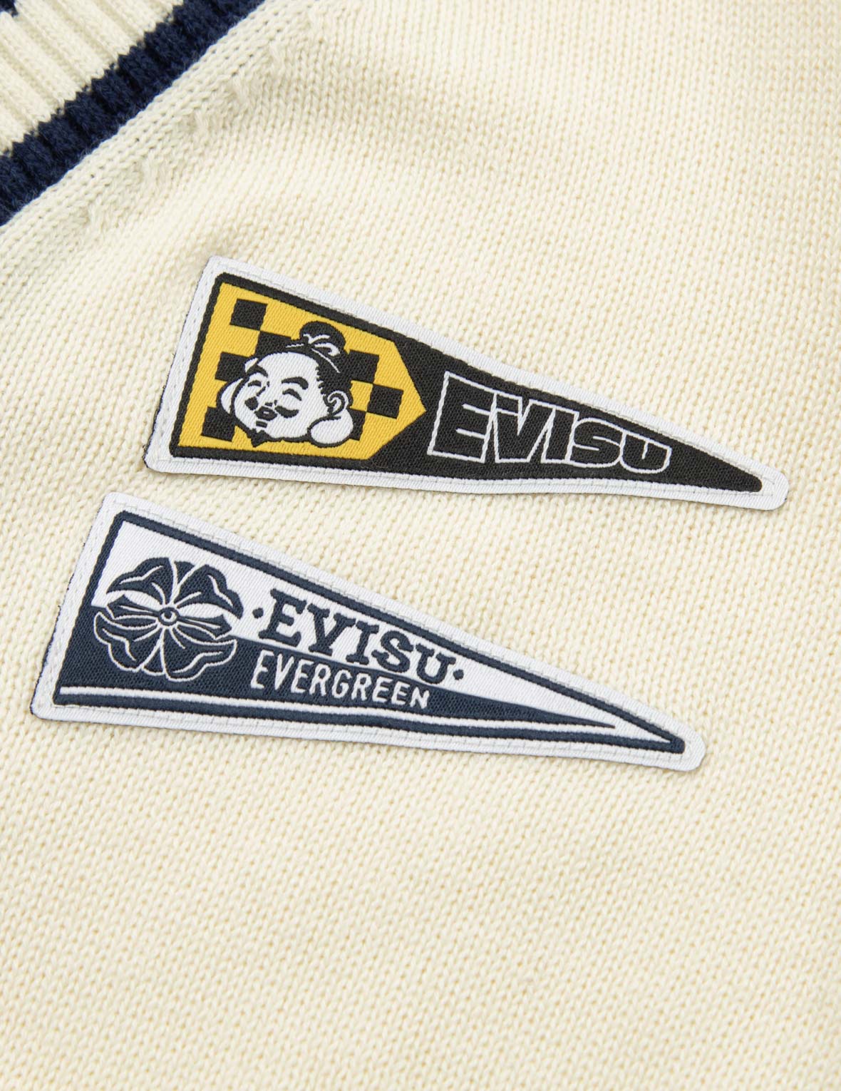 Campus Style Seagull Embroidery Regular Fit Cardigan